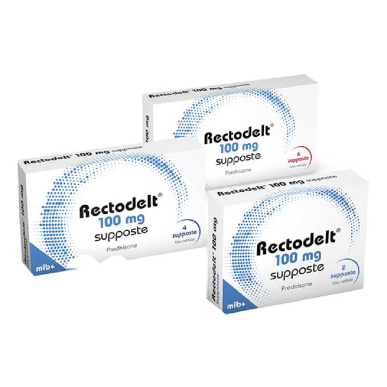 RECTODELT*2SUPP 100MG